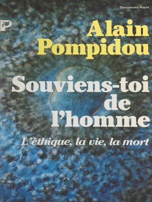 cover image of Souviens-toi de l'homme